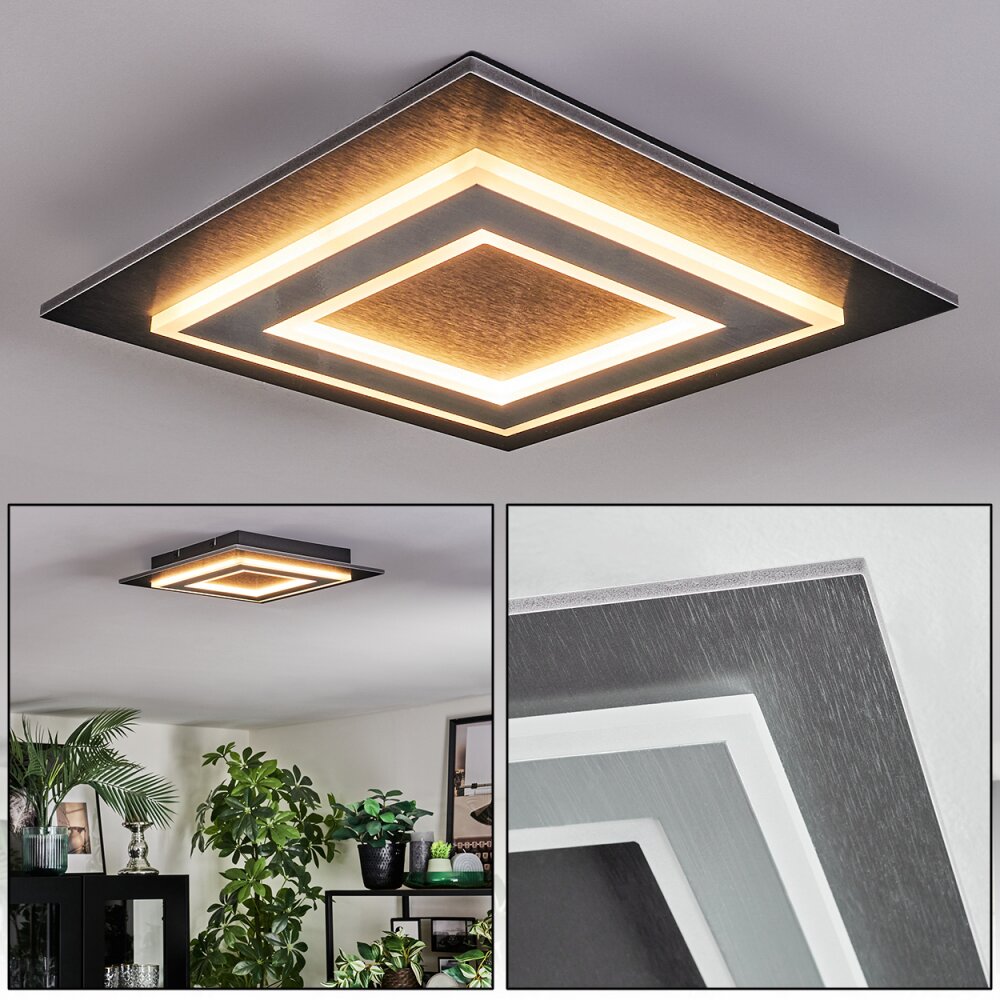 Lidor Plafonnier LED Noir, 1 lumière main product photo