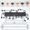 Ripoll Suspension, Boule lumineuse, Suspension Ambre, Clair, Fumé, 8 lumières