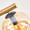 Koyoto Plafonnier, Boule lumineuse Or, Noir, 10 lumières