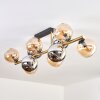 Koyoto Plafonnier, Boule lumineuse Or, Noir, 10 lumières