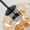 Ripoll Suspension, Boule lumineuse, Suspension Ambre, 8 lumières