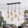 Ripoll Suspension, Boule lumineuse, Suspension Ambre, Clair, 8 lumières