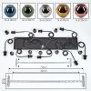 Ripoll Suspension, Boule lumineuse, Suspension Bleu, Chrome, Or, Vert, Cuivré, Fumé, 8 lumières