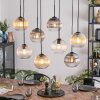 Koyoto Suspension, Boule lumineuse, Suspension Ambre, Clair, Fumé, 8 lumières