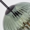 Koyoto Suspension, Boule lumineuse, Suspension Bleu, Or, Vert, 8 lumières