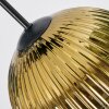 Koyoto Suspension, Boule lumineuse, Suspension Bleu, Or, Vert, 8 lumières