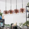 Lauden Suspension, Suspension Clair, Cuivré, 4 lumières