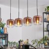 Lauden Suspension, Suspension Clair, Cuivré, 4 lumières
