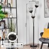 Koyoto Boule lumineuse, Lampadaire Clair, Fumé, 3 lumières