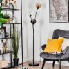 Koyoto Boule lumineuse, Lampadaire Ambre, Clair, Fumé, 3 lumières