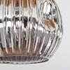 Ripoll Plafonnier, Boule lumineuse Écru, Noir, 3 lumières