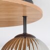 Ripoll Plafonnier, Boule lumineuse Écru, Noir, 3 lumières