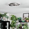 Lynor Plafonnier LED Anthracite, Noir, 1 lumière