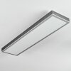 Salmi Plafonnier, Panel LED Gris, Argenté, 1 lumière