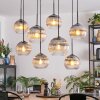 Koyoto Suspension, Boule lumineuse, Suspension Clair, Fumé, 8 lumières
