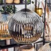 Ripoll Suspension, Boule lumineuse, Suspension Ambre, Fumé, 6 lumières