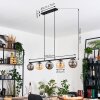 Gastor Suspension, Boule lumineuse, Suspension Ambre, Fumé, 5 lumières