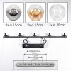 Ripoll Suspension, Boule lumineuse, Suspension Ambre, Clair, Fumé, 5 lumières