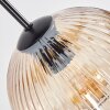 Koyoto Suspension, Boule lumineuse, Suspension Ambre, Clair, 8 lumières
