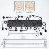 Koyoto Suspension, Boule lumineuse, Suspension Ambre, Clair, 8 lumières