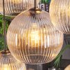 Koyoto Suspension, Boule lumineuse, Suspension Ambre, Clair, 8 lumières