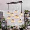 Koyoto Suspension, Boule lumineuse, Suspension Ambre, Clair, 8 lumières