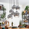 Koyoto Suspension, Boule lumineuse, Suspension Clair, Fumé, 6 lumières