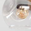 Ripoll Plafonnier, Boule lumineuse Écru, Noir, 3 lumières