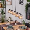 Koyoto Suspension, Boule lumineuse, Suspension Ambre, 5 lumières