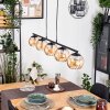 Koyoto Suspension, Boule lumineuse, Suspension Ambre, 5 lumières
