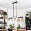 Koyoto Suspension, Boule lumineuse, Suspension Ambre, 5 lumières
