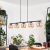 Koyoto Suspension, Boule lumineuse, Suspension Ambre, 5 lumières