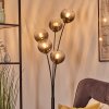 Koyoto Boule lumineuse, Lampadaire Clair, Fumé, 5 lumières