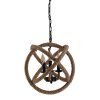 Suspension Näve Regia Beige, 3 lumières