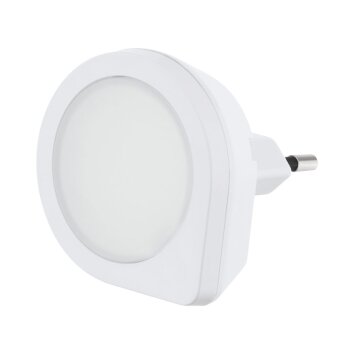 Veilleuse pour prise électrique Eglo TINEO LED Blanc, 1 lumière, Détecteur de mouvement
