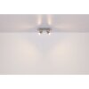 Kinley Plafonnier Luminaires Globo Lighting Chrome, Nickel mat, 2 lumières