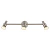 Kinley Plafonnier Luminaires Globo Lighting Chrome, Nickel mat, 3 lumières