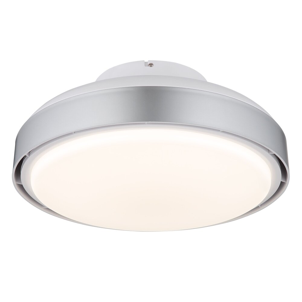 Carney Ventilateur de plafond lumineux Luminaires Globo Lighting LED Blanc, 1 lumière, Télécommandes main product photo