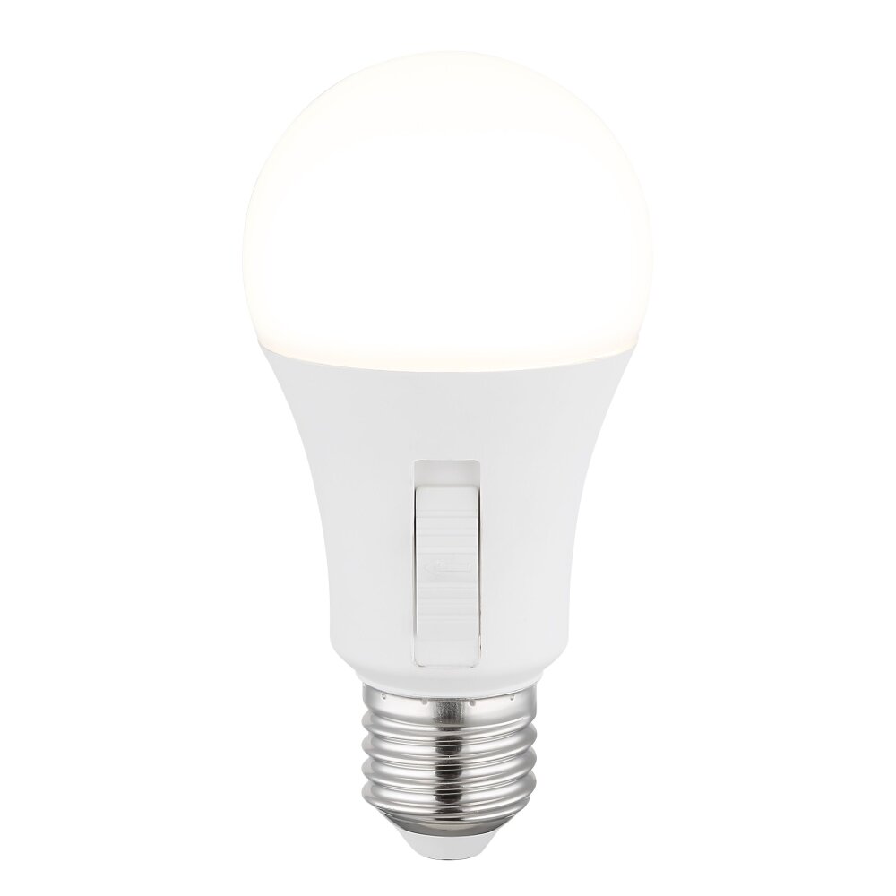 Luminaires Globo Lighting E27 9 Watt blanc lumière du jour 830 Lumen main product photo