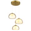Avila Suspension Luminaires Globo Lighting LED Or, 1 lumière, Télécommandes