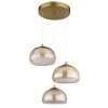 Avila Suspension Luminaires Globo Lighting LED Or, 1 lumière, Télécommandes