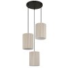 Page Suspension Luminaires Globo Lighting Noir, 3 lumières