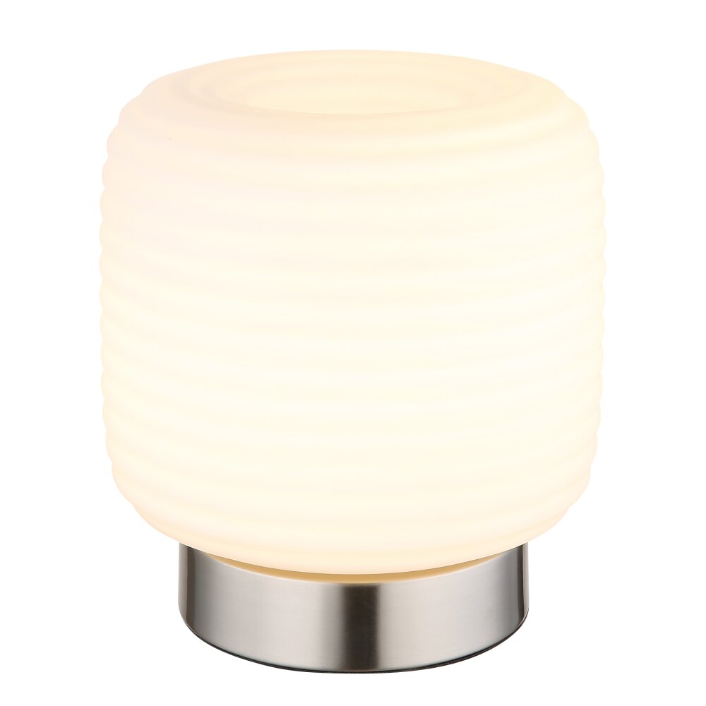 Kladora Lampe à poser Luminaires Globo Lighting Nickel mat, 1 lumière main product photo