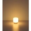 Kladora Lampe à poser Luminaires Globo Lighting Nickel mat, 1 lumière