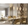Karolo Suspension Luminaires Globo Lighting Or, 3 lumières