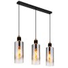 Osborne Suspension Luminaires Globo Lighting Brun, Noir, 3 lumières