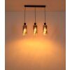 Osborne Suspension Luminaires Globo Lighting Brun, Noir, 3 lumières
