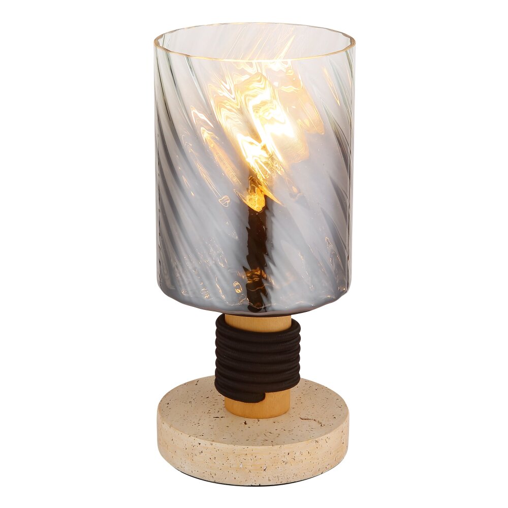 Osborne Lampe à poser Luminaires Globo Lighting Brun, Pierre, 1 lumière main product photo