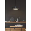Rocha Suspension Luminaires Globo Lighting LED Gris, 1 lumière