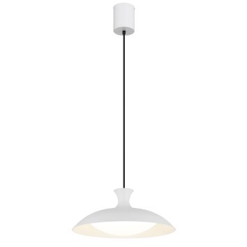 Rocha Suspension Luminaires Globo Lighting LED Blanc, 1 lumière